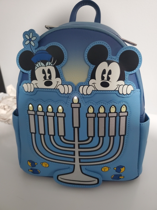 Chanukah Mickey & Minnie Loungefly (Lights Up)